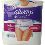 Always Discreet Underwear Broekjes Maat M, 9 stuks