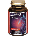 All Natural Spirulina 580mg, 200 tabletten