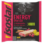 isostar energy sport bar cereals raisin cranberry 3 x 40g, 120 gram