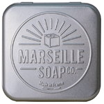 Marseille Soap Zeepdoosje Aluminium, 1 stuks