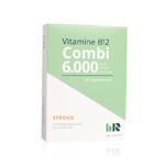 b12 vitamins b12 combi 6000 met folaat & p-5-p, 60 zuig tabletten