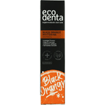ecodenta tandpasta black orange whitening, 100 ml