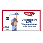 Heltiq Detect Vingerpleister Lang Textiel 120 X 20, 100 stuks