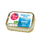 pleniday sardines naturel zoutarm bio, 115 gram