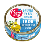 pleniday tonijn in olijfolie zoutarm bio, 80 gram