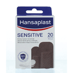 Hansaplast Sensitive Skintone Medium Dark, 20 stuks