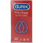 Durex Thin Feel Extra Lube, 10 stuks