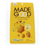 made good crackers cheddar bio, 121 gram