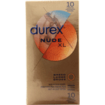 Durex Nude Xl Condooms, 10 stuks