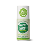 Happy Earth Pure Deodorant Roll-on Unscented, 75 ml