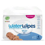 Waterwipes Babydoekjes 4-pak, 240 stuks
