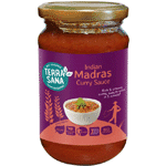 terrasana curry sauce madras bio, 350 gram