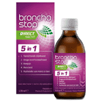 bronchostop hoestdrank direct nacht 5 in 1, 120 ml