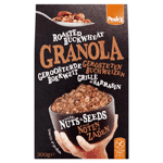 peak's granola roasted buckwheat nuts & seeds glutenvrij, 300 gram