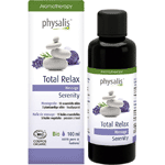 Physalis Massageolie Total Relax Bio, 100 ml