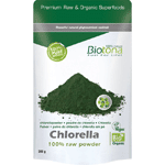 Biotona Chlorella Raw Powder Bio, 200 gram