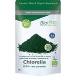 Biotona Chlorella & Spirulina Raw Powder Bio, 200 gram