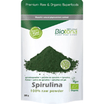 Biotona Spirulina Raw Powder Bio, 200 gram