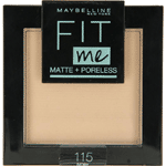 Maybelline Fit Me Matte & Poreless Powder 115 Ivory, 1 stuks