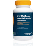Fittergy B12 1000 Mcg methylcobalamine, 90 Zuig tabletten