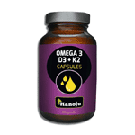 Hanoju Omega 3 & D3 en K2, 90 capsules