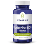 vitakruid berberine 500 rebersa 97-102% berberine zouten, 60 veg. capsules