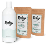 marley's ams pakket 2x mandarijn & lavendel shampoo, 1set