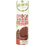 bisson chocolade wafels bio, 240 gram