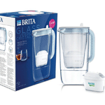 brita waterfilterkan glas, 1 stuks