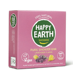 happy earth showerbar lavender ylang, 90 gram
