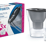 brita waterfilterkan marella cool graphite+3 maxtra filt, 1 stuks