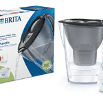 brita waterfilterkan marella cool graphite+1 maxtra filt, 1 stuks