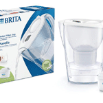 brita waterfilterkan marella cool white+1 maxtra filter, 1 stuks