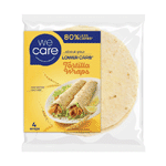 we care lower carb tortilla wrap, 160 gram