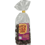 happy chocolate hazelnoten pure chocolade bio, 175 gram
