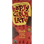 happy chocolate puur 72% bio, 85 gram