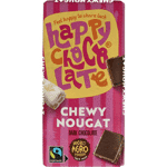 happy chocolate puur nougat bio, 100 gram