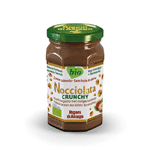 Nocciolata Hazelnootpasta Crunchy Bio, 250 gram