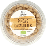 nice & nuts pinda's met zeezout geroosterd bio, 175 gram