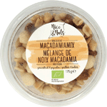 Nice & Nuts Macadamia Mix met Zeezout Geroosterd Bio, 175 gram