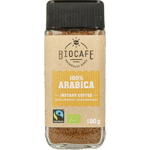 biocafe instant koffie bio, 100 gram