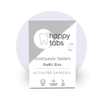 happy tabs tandpasta tabletten mint charcoal fluoridevrij nav, 120 tabletten