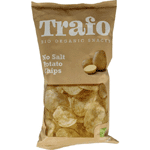 trafo chips zonder zout bio, 125 gram