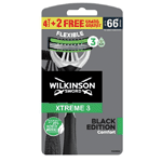 wilkinson xtreme iii black edition 4+2 stuks, 4+2 stuks