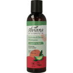 alviana shampoo hydrate en shine voor beschadigd haar, 200 ml