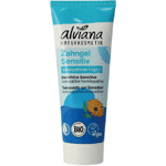alviana tandpasta gel sensitief, 75 ml