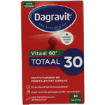 dagravit totaal 30 vitaal 60+, 60 tabletten