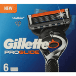 Gillette Fusion Proglide, 6 stuks