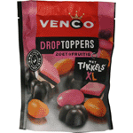 venco droptoppers zoet & fruitig, 215 gram
