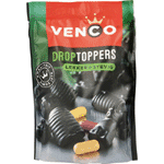 venco droptoppers lekker stevig, 215 gram